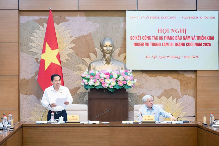 Tổng Thư ký Quốc hội, Chủ nhiệm Văn phòng Quốc hội Lê Quang Mạnh phát biểu khai mạc Hội nghị
