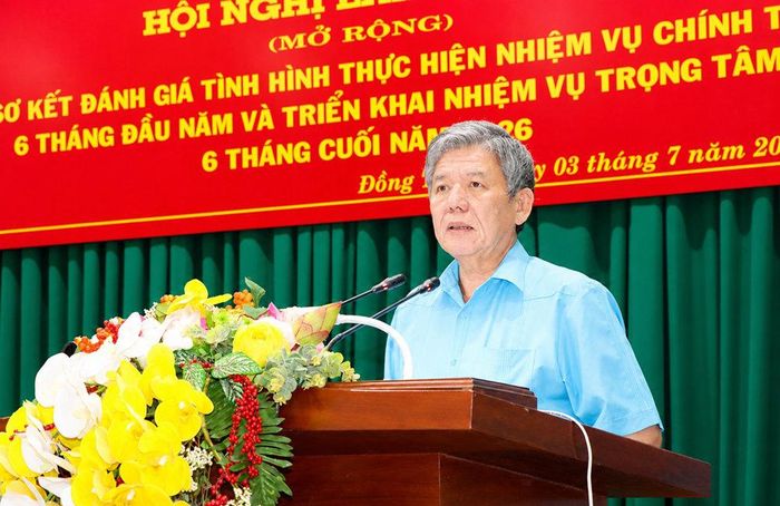 Bí thư Tỉnh ủy Đồng Tháp Ngô Chí Cường
