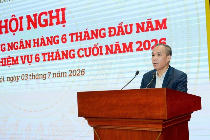 Phó Thống đốc Thường trực NHNN Đoàn Thái Sơn phát biểu tại Hội nghị