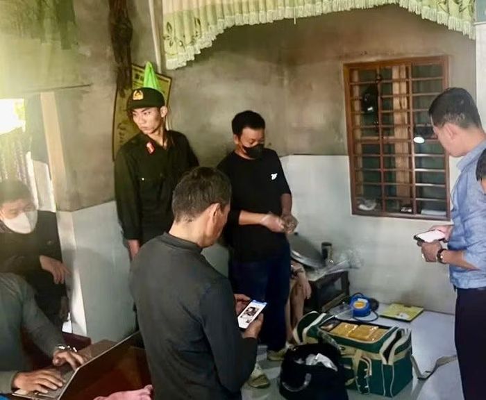 Thời điểm Công an khám xét nhà bố vợ của Nguyễn Đình Tráng Kiệt - nơi thu giấu ma túy của Trần Hải Dương.