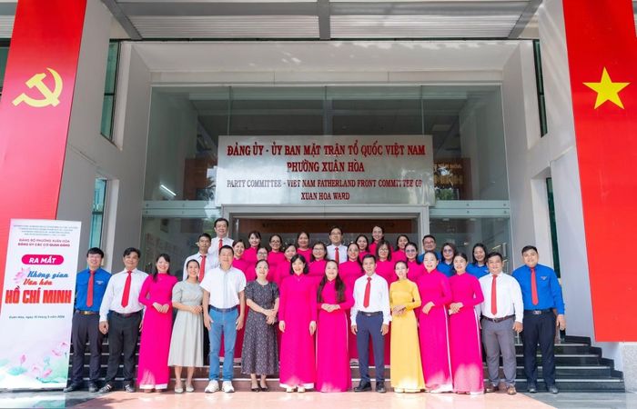Phường Xuân Hòa ra mắt Không gian văn hóa Hồ Chí Minh.