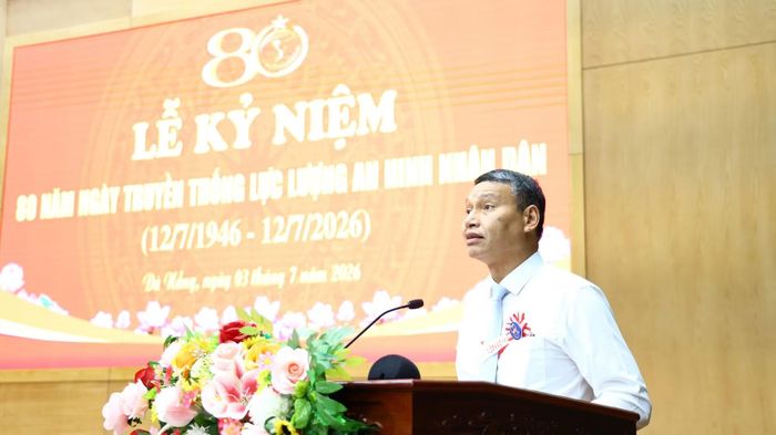 Đồng chí Hồ Kỳ Minh phát biểu tại buổi lễ.