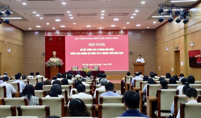 Quang cảnh Hội nghị. Ảnh: Ban Chính sách, chiến lược Trung ương
