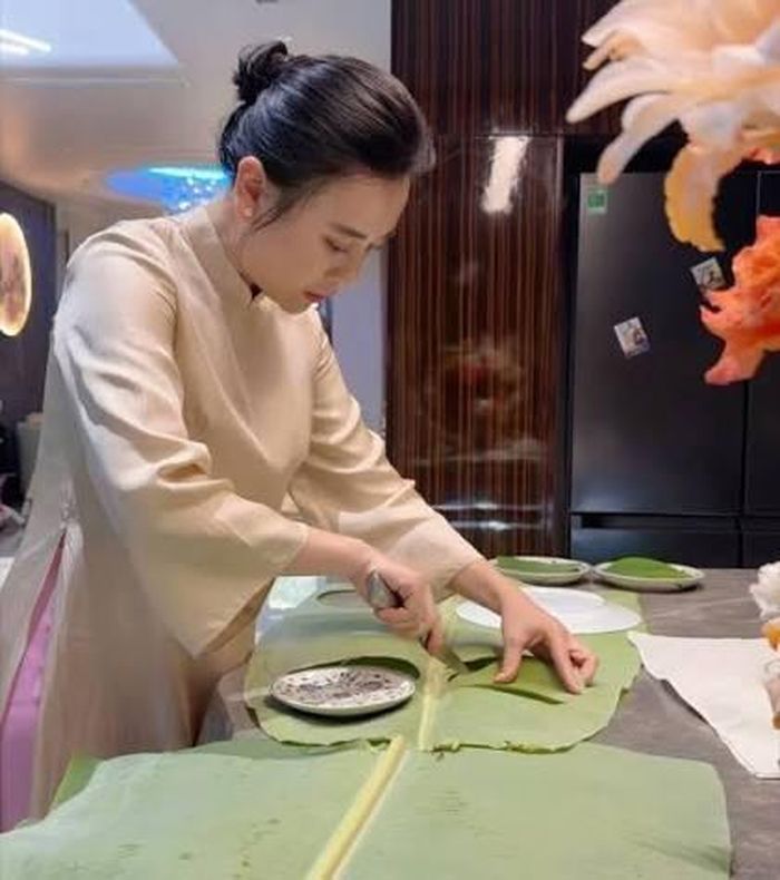 Phương Oanh nổi tiếng khéo tay, nữ diễn viên thường xuyên đăng tải nội dung nấu ăn trên trang cá nhân.