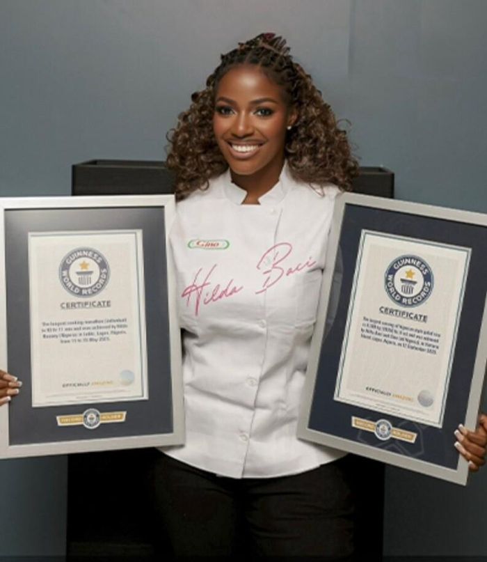 Hilda Baci nổi tiếng với loạt kỷ lục thế giới đam mê ẩm thực từ nhỏ. Ảnh: Guinness World Records