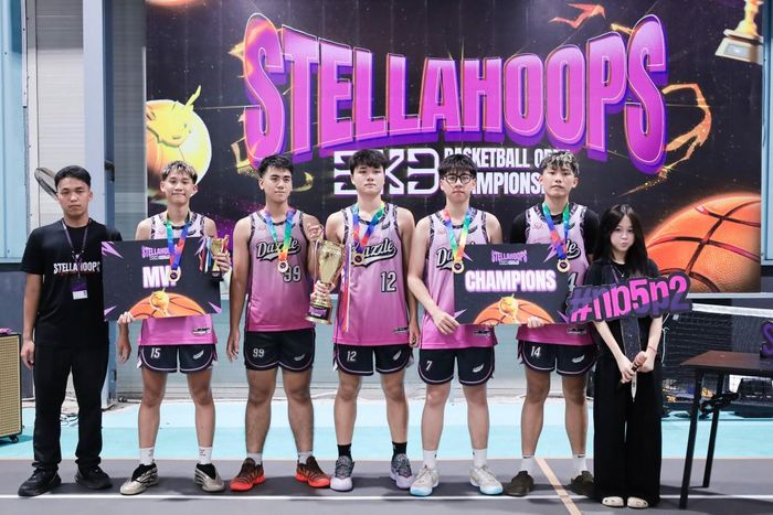 Trust The Process đăng quang tại giải bóng rổ học đường STELLAHOOPS 2026.