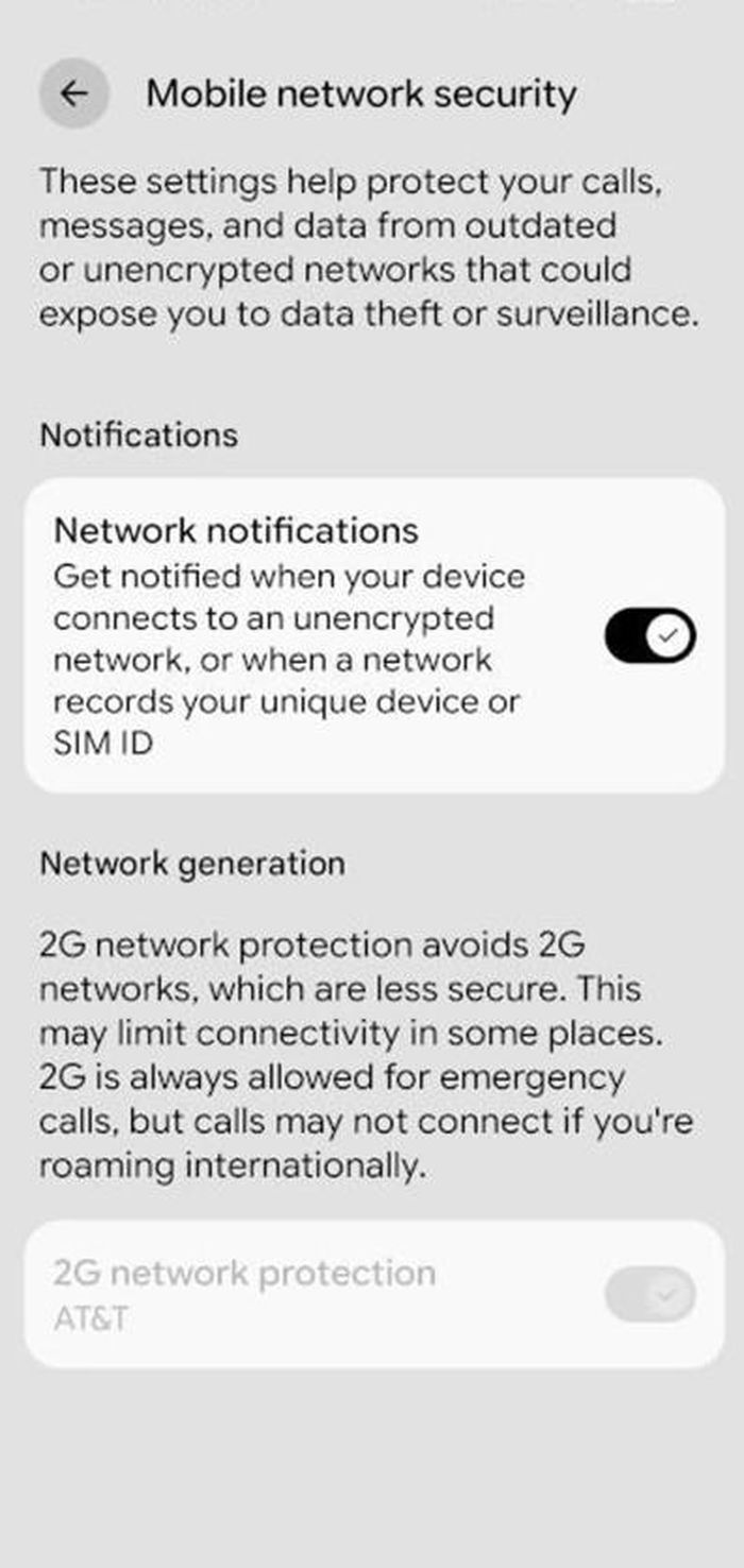 Hướng dẫn bật tính năng Network notifications trên Android 17