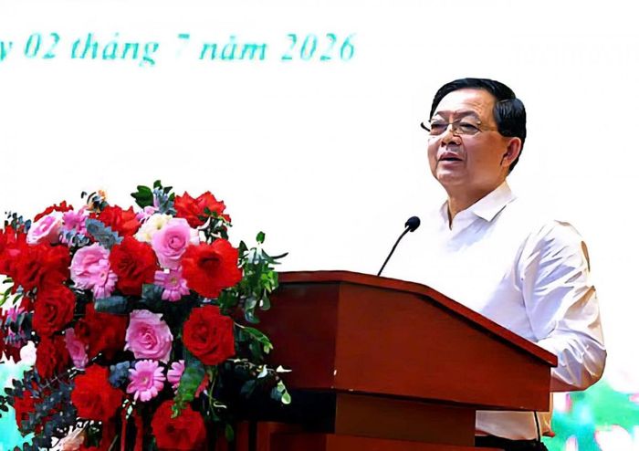  Phó Thủ tướng Chính phủ Hồ Quốc Dũng phát biểu chỉ đạo tại hội nghị. 