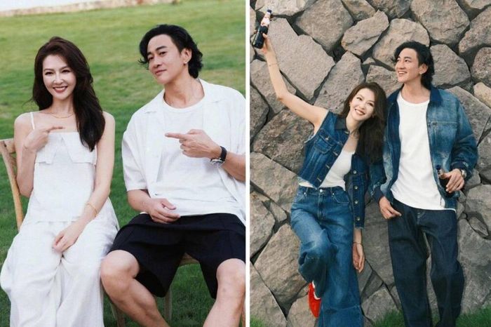 Hà Nhuận Đông có hôn nhân hạnh phúc bên bà xã kém 8 tuổi.