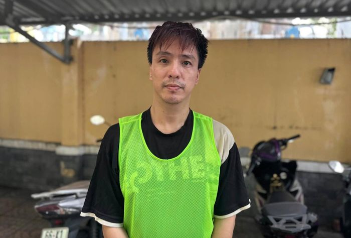 Tăng Nhật Tuệ bị bắt vì liên quan đến ma túy. Ảnh: Công an phường Chánh Hưng
