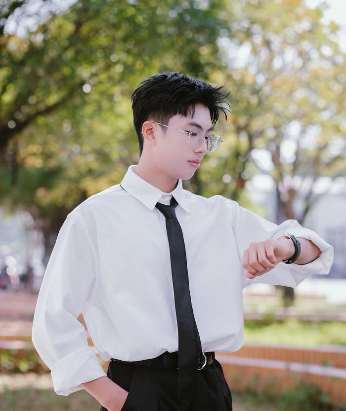 Nam sinh dự định sẽ đăng ký nguyện vọng vào Đại học Bách khoa Hà Nội. (Ảnh: NVCC)