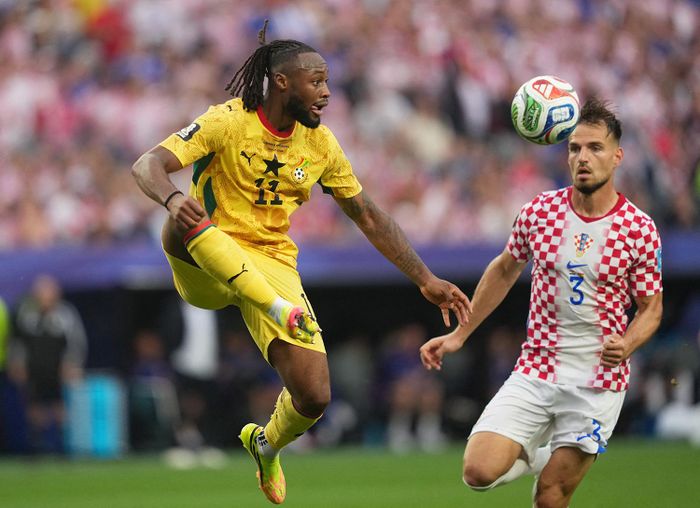 Semenyo chưa tạo ra dấu ấn rõ ràng ở World Cup 2026. (Ảnh: Reuters)