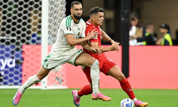 Thụy Sỹ đấu với Algeria ở vòng 1/16 World Cup 2026. (Ảnh: Reuters)
