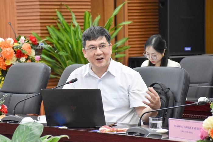 Giáo sư Phạm Thành Huy, Phó Tổng Giám đốc Đại học Phenikaa. Ảnh: Thảo Phạm