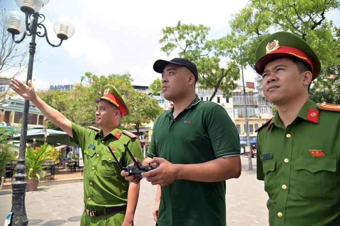 Công an Hà Nội tiên phong trong chuyển đối số. Ảnh: Khánh Huy