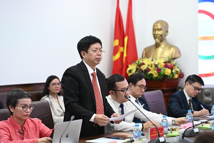 TS. Nguyễn Trọng Khoa, Phó Cục trưởng Cục Quản lý Khám, chữa bệnh phát biểu.