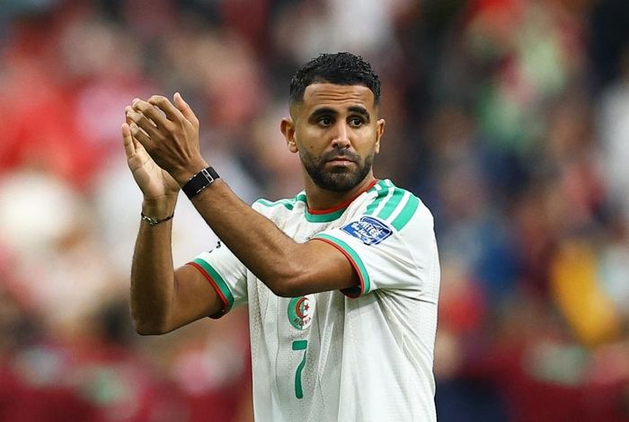 Mahrez nói lời chia tay đội tuyển Algeria. Ảnh: Reuters.