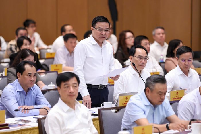 Bộ trưởng Công Thương Lê Mạnh Hùng cho biết sẽ tập trung bảo đảm an ninh năng lượng và thúc đẩy tăng trưởng. Ảnh: VGP/Nhật Bắc.