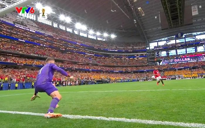 Tình huống Salah đá Panenka ở loạt sút luân lưu