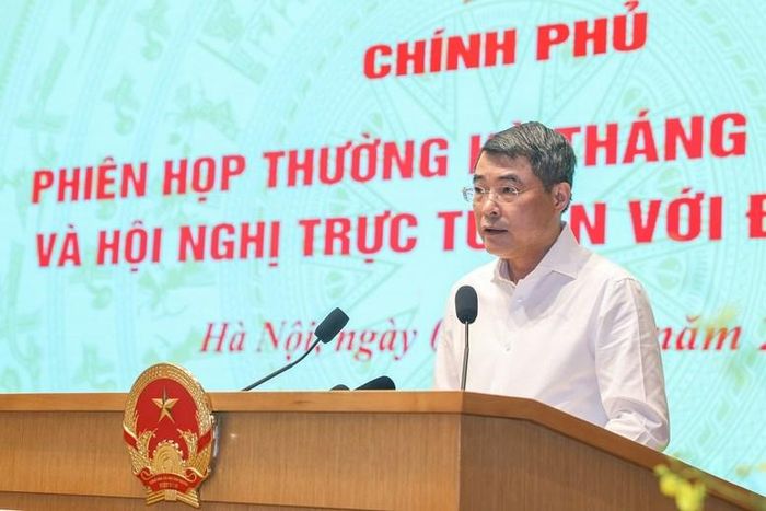 Thủ tướng Chính phủ Lê Minh Hưng phát biểu khai mạc tại Phiên họp Chính phủ thường kỳ tháng 6 và Hội nghị trực tuyến với địa phương