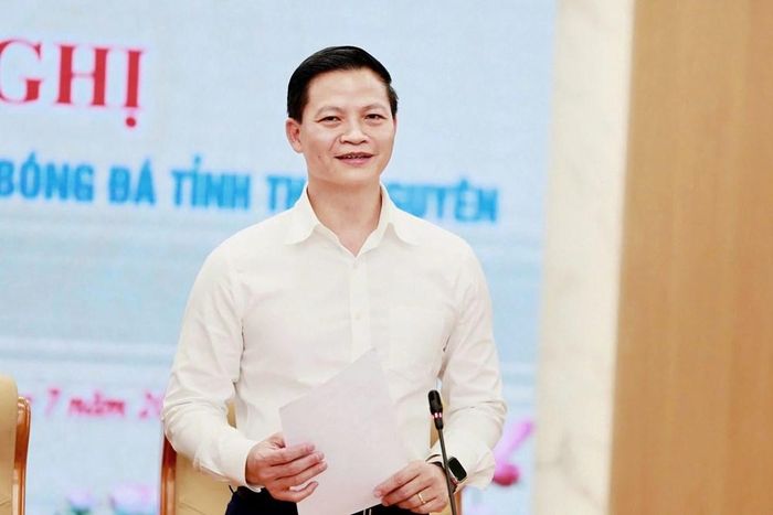 Chủ tịch UBND tỉnh Thái Nguyên Vương Quốc Tuấn chỉ đạo chuẩn bị các điều kiện thành lập Câu lạc bộ Bóng đá nam để tham gia Giải hạng Nhất Quốc gia trong thời gian tới