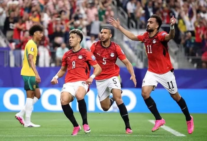 Ashour mở tỷ số cho Ai Cập. (Ảnh: FIFA)