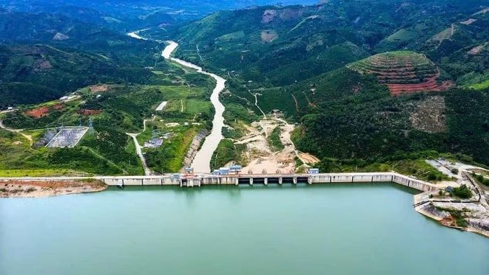 Một góc Nhà máy thủy điện Đồng Nai 2.