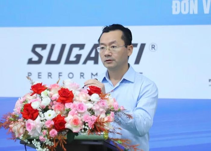Phó Giám đốc Sở Văn hóa và Thể thao Hà Nội Phạm Xuân Tài phát biểu khai mạc
