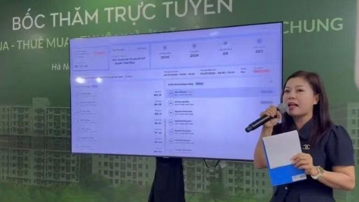 Bà Nguyễn Thúy Hà, Phó Giám đốc Công ty Kinh doanh Bất động sản Viglacera.