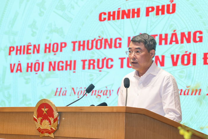  Thủ tướng Chính phủ Lê Minh Hưng phát biểu khai mạc hội nghị. Ảnh: VGP/NHẬT BẮC