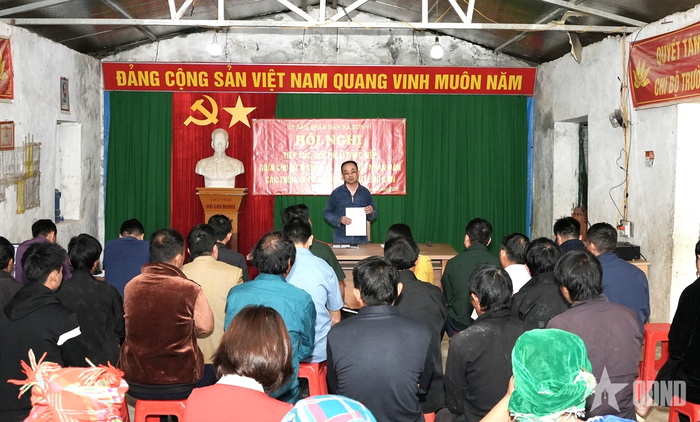  Lãnh đạo xã Sơn Vĩ đối thoại với nhân dân nhằm nắm bắt tâm tư, nguyện vọng và giải quyết kịp thời những kiến nghị từ cơ sở.