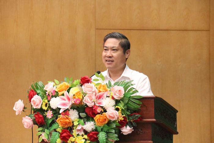 Phó Chủ tịch UBND thành phố Phan Thái Bình phát biểu chỉ đạo tại hội nghị