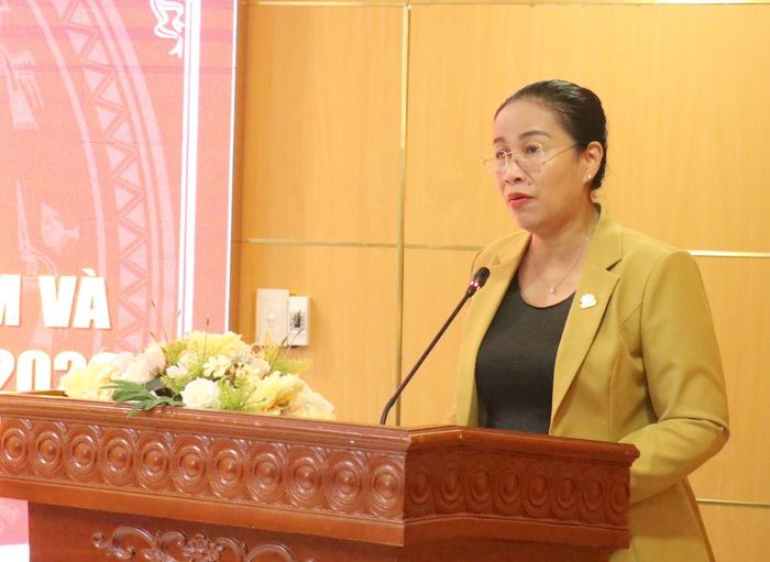 Thành ủy viên, Phó Chủ tịch UBND thành phố Nguyễn Thị Anh Thi phát biểu chỉ đạo