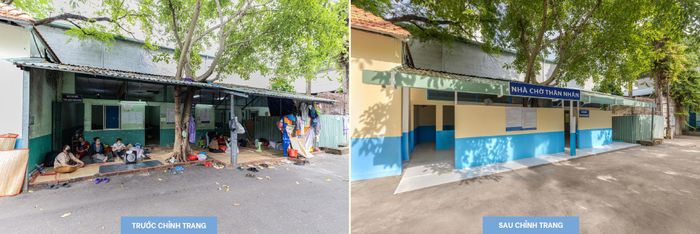 Công trình được thực hiện từ nguồn tài trợ tự nguyện của Công ty cổ phần Đầu tư và Kinh doanh Nhà Khang Điền và Ngân hàng TMCP Phương Đông (OCB), tiếp tục phát huy hiệu quả chủ trương xã hội hóa trong đầu tư các công trình phục vụ cộng đồng. Việc huy động nguồn lực xã hội đã góp phần nâng cao chất lượng dịch vụ y tế công lập và cải thiện điều kiện khám chữa bệnh cho người dân.