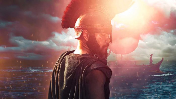 Matt Damon trong vai Odyssey. 