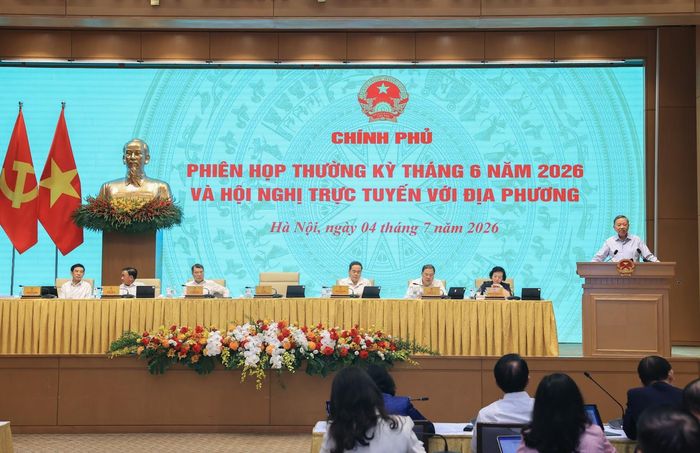 Tổng Bí thư, Chủ tịch nước Tô Lâm phát biểu tại phiên họp Chính phủ. Ảnh: Nhật Bắc