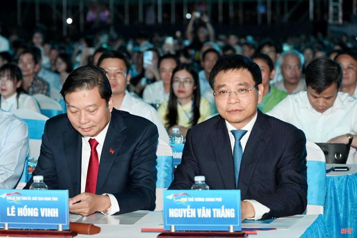 Đồng chí Nguyễn Văn Thắng - Ủy viên Trung ương Đảng, Phó Thủ tướng Chính phủ tham dự lễ khai mạc.