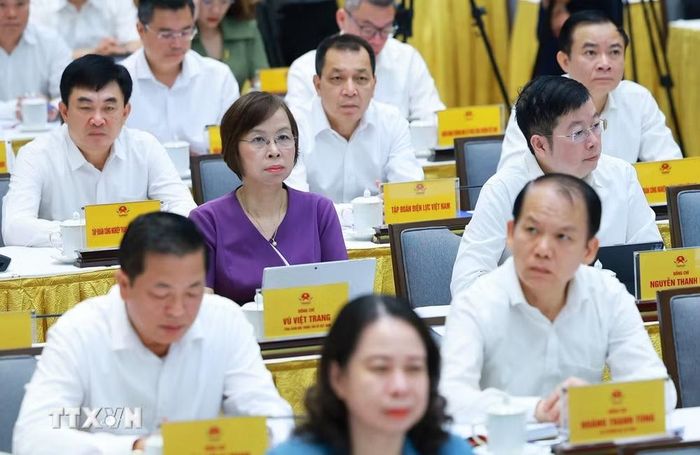 Các đại biểu tham dự Phiên họp Chính phủ thường kỳ tháng 6 năm 2026 và Hội nghị trực tuyến Chính phủ với địa phương. (Ảnh: Dương Giang/TTXVN)