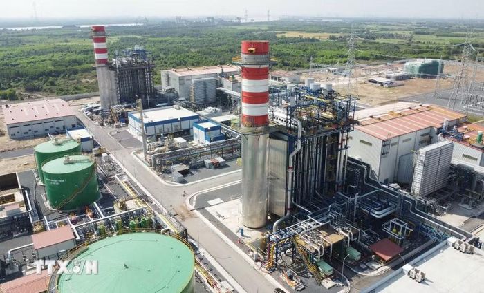 Nhà máy điện khí LNG Nhơn Trạch 3. (Ảnh: Công Phong/TTXVN)