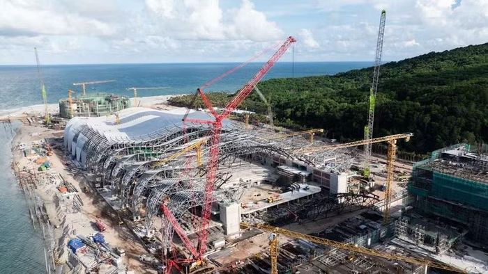 Các công trình phục vụ APEC 2027 tại Phú Quốc được nghiên cứu và ứng dụng công nghệ xây dựng thế hệ mới nhằm đẩy nhanh tiến độ và nâng cao chất lượng thi công.