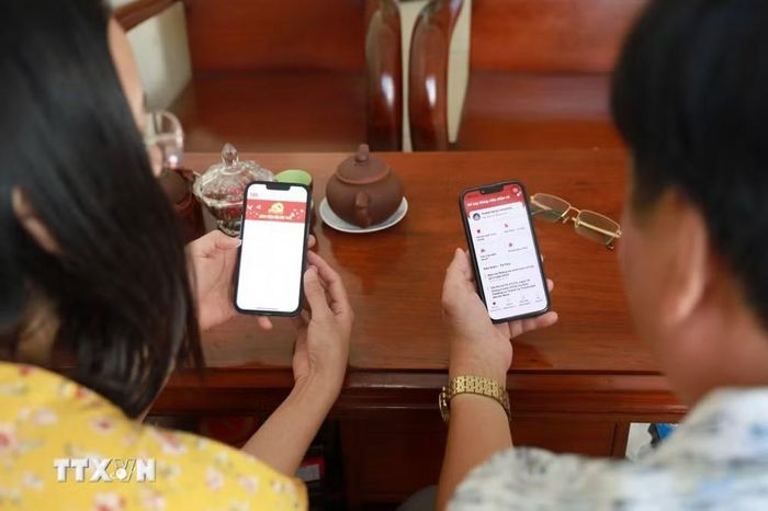 Khánh Hòa thực hiện nghiêm việc ứng dụng chuyển đổi số trong sinh hoạt Đảng. (Ảnh: Xuân Triệu/TTXVN)