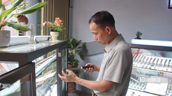 Không chỉ giữ lửa nghề, nghệ nhân Lê Ngọc Lâm còn muốn quảng bá nét đẹp của làng nghề truyền thống Việt Nam ra thế giới.