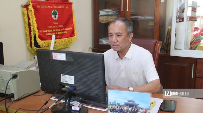 Ông Hoàng Quốc Chính, Chủ tịch Hiệp hội làng nghề Đa Sỹ.