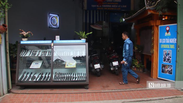 Ngoài việc hướng tới các sản phẩm xuất khẩu, nghệ nhân Lê Ngọc Lâm còn dành nhiều tâm huyết để phát triển du lịch trải nghiệm.