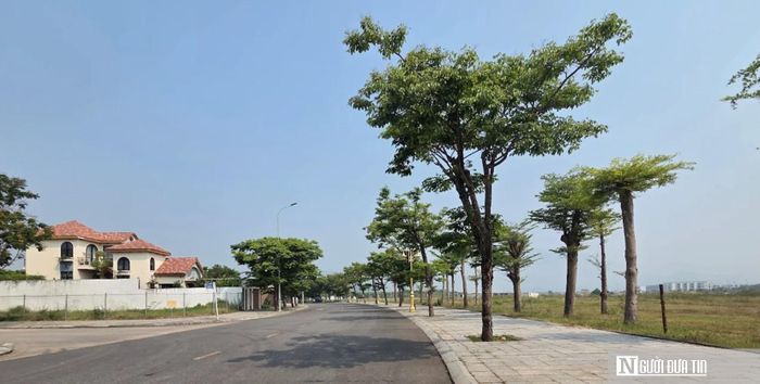 Nhiều khu vực tại dự án Golden Hills City đã được đầu tư hạ tầng giao thông, vỉa hè và cây xanh hoàn chỉnh.