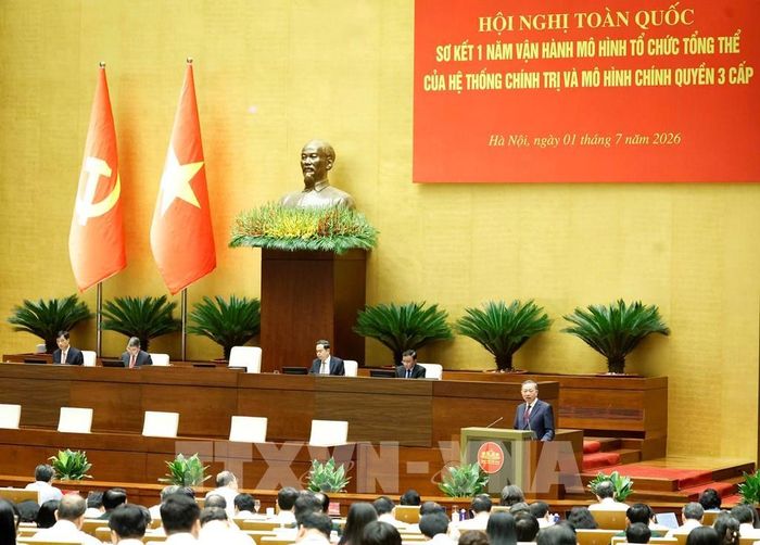 Tổng Bí thư, Chủ tịch nước Tô Lâm phát biểu chỉ đạo. Ảnh: Thống Nhất – TTXVN