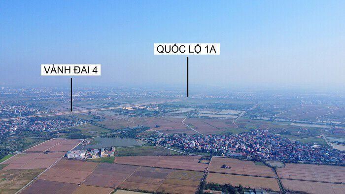 Một góc khu vực quy hoạch dự án Olympic. (Ảnh: Hạ Vũ).