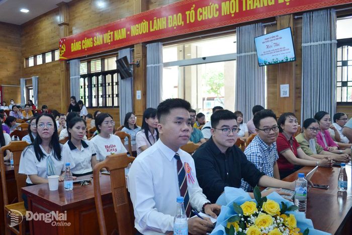 Các đại biểu dự hội thi. Ảnh: Phương Hằng