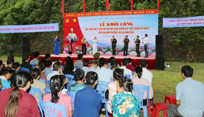 Quang cảnh buổi lễ.