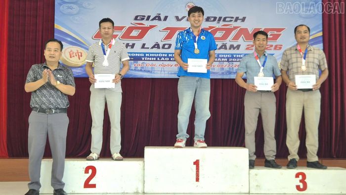 Ban tổ chức đã trao tổng số 21 huy chương các loại ở từng nội dung thi.